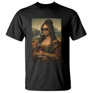 Black Mona Lisa African American T Shirt Black History Month TS12 Black Print Your Wear