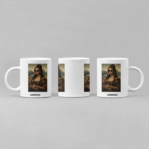 Black Mona Lisa African American Coffee Mug Black History Month TS12 Print Your Wear