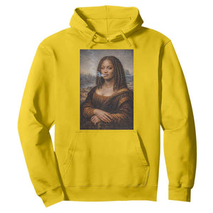 Funny Black Mona Lisa Hoodie African American Pride TS12 Daisy Print Your Wear