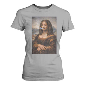 Funny Black Mona Lisa T Shirt For Women African American Pride TS12 Sport Gray Print Your Wear