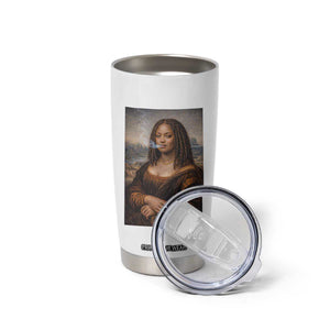 Funny Black Mona Lisa Tumbler Cup African American Pride TS12 Print Your Wear
