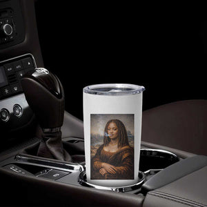 Funny Black Mona Lisa Tumbler Cup African American Pride TS12 Print Your Wear