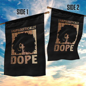 Melanin Queen Glitter Print Garden Flag Unapologetically Dope TS12 Print Your Wear