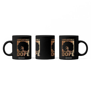 Melanin Queen Glitter Print Coffee Mug Unapologetically Dope TS12 Print Your Wear