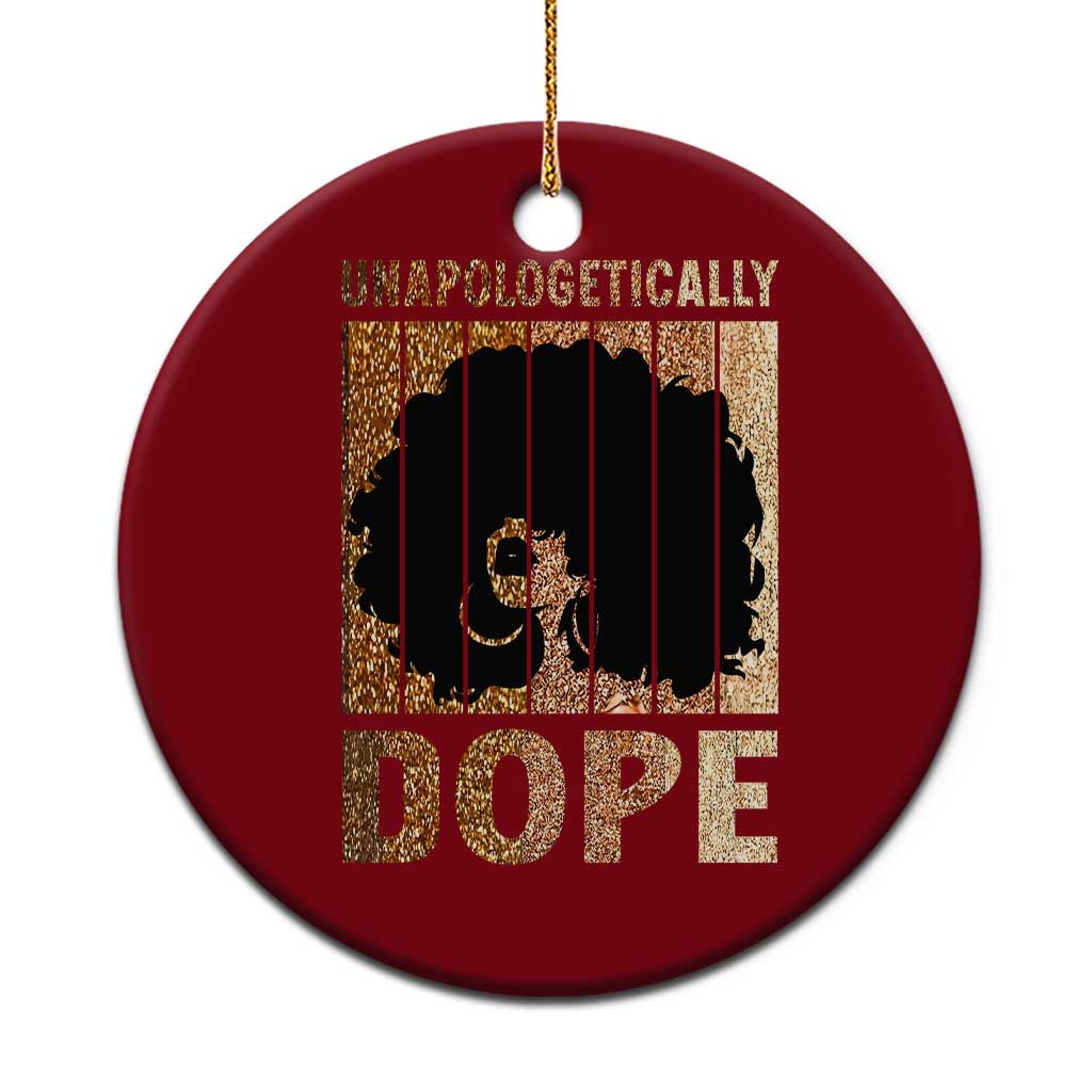 Melanin Queen Glitter Print Ceramic Ornament Unapologetically Dope TS12 1pc Red Print Your Wear