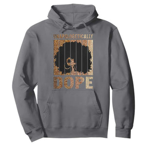 Melanin Queen Glitter Print Hoodie Unapologetically Dope TS12 Charcoal Print Your Wear