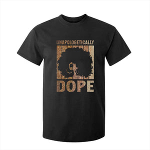 Melanin Queen Glitter Print T Shirt For Kid Unapologetically Dope TS12 Black Print Your Wear