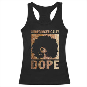 Melanin Queen Glitter Print Racerback Tank Top Unapologetically Dope TS12 Black Print Your Wear