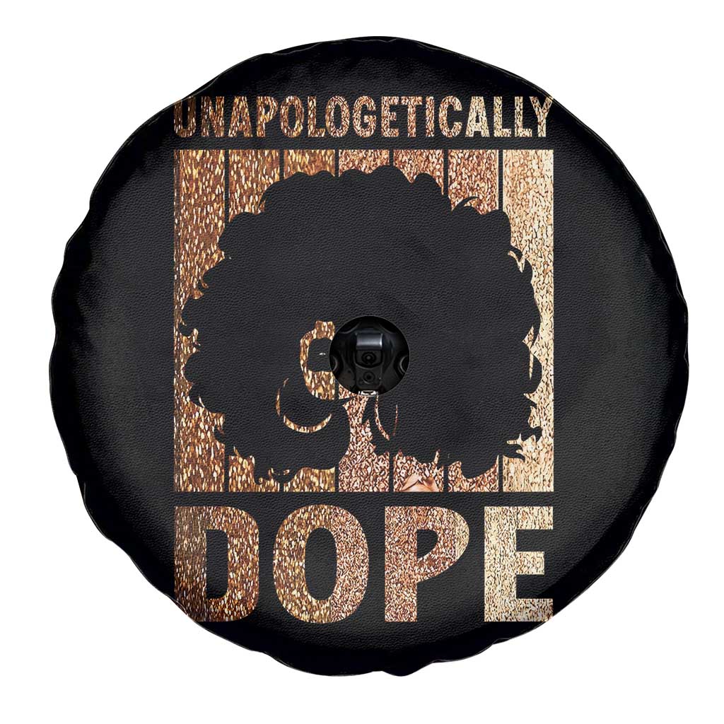 Melanin Queen Glitter Print Spare Tire Cover Unapologetically Dope TS12 Print Your Wear