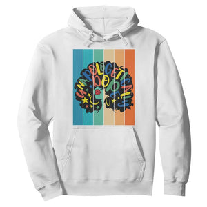 Black Girl Magic Pride Hoodie Unapologetically Dope Retro Sunset TS12 White Print Your Wear