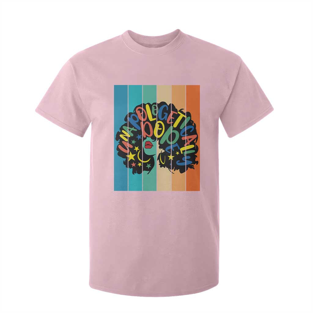 Black Girl Magic Pride T Shirt For Kid Unapologetically Dope Retro Sunset TS12 Light Pink Print Your Wear