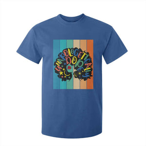Black Girl Magic Pride T Shirt For Kid Unapologetically Dope Retro Sunset TS12 Royal Blue Print Your Wear