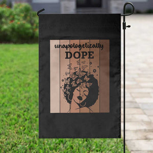 Inspirational Black Women Gift Garden Flag Unapologetically Dope TS12 Print Your Wear
