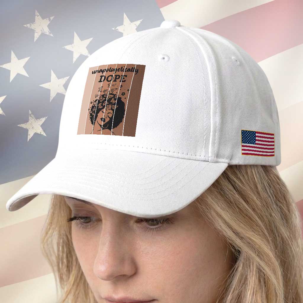 Inspirational Black Women Gift Baseball Cap Unapologetically Dope TS12 Print Your Wear