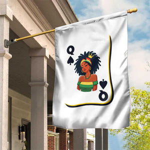 Queen Of Spades Black Girl Garden Flag African American Women Pride TS12 Print Your Wear