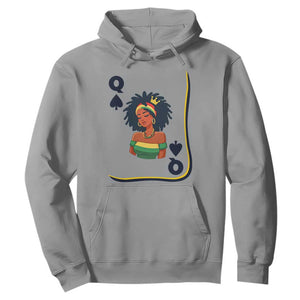 Queen Of Spades Black Girl Hoodie African American Women Pride TS12 Sport Gray Print Your Wear