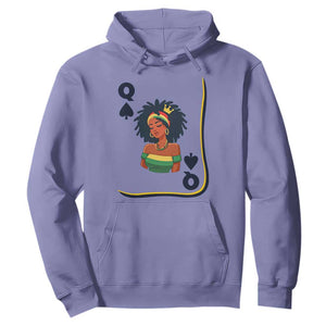 Queen Of Spades Black Girl Hoodie African American Women Pride TS12 Violet Print Your Wear