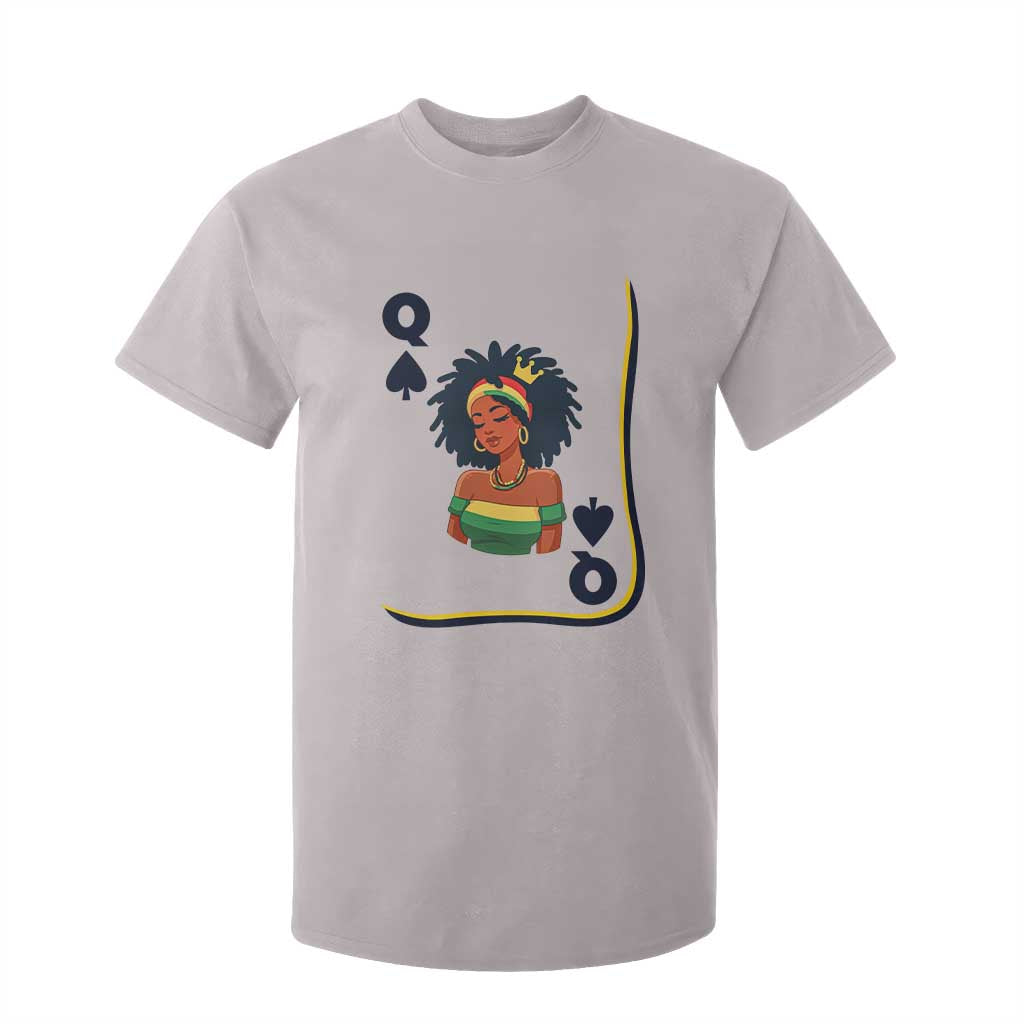Queen Of Spades Black Girl T Shirt For Kid African American Women Pride TS12 Ice Gray Print Your Wear