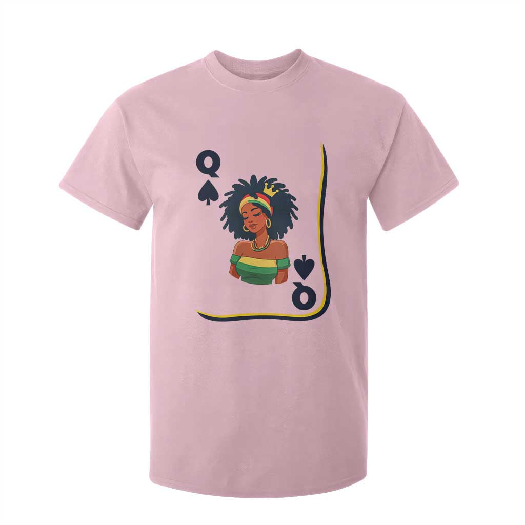 Queen Of Spades Black Girl T Shirt For Kid African American Women Pride TS12 Light Pink Print Your Wear