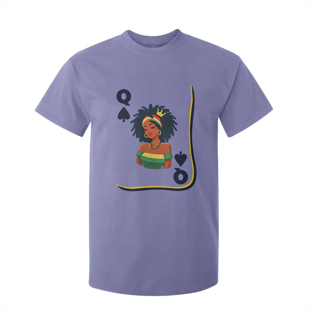 Queen Of Spades Black Girl T Shirt For Kid African American Women Pride TS12 Violet Print Your Wear