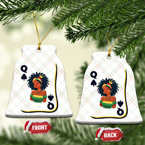 Queen Of Spades Black Girl Ceramic Ornament African American Women Pride TS12 Print Your Wear