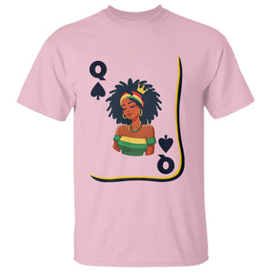 Queen Of Spades Black Girl T Shirt African American Women Pride TS12 Light Pink Print Your Wear