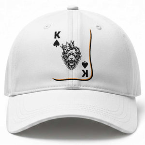 Black King Lion Baseball Cap African American Black History Month Gift TS12 Print Your Wear