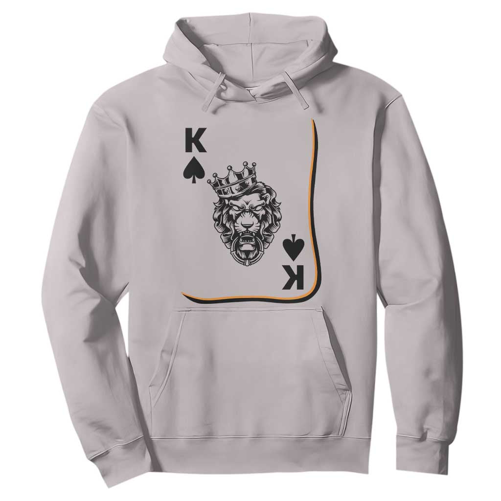 Black King Lion Hoodie African American Black History Month Gift TS12 Ice Gray Print Your Wear