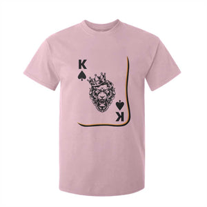Black King Lion T Shirt For Kid African American Black History Month Gift TS12 Light Pink Print Your Wear