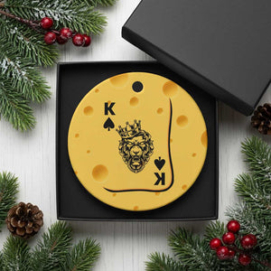 Black King Lion Ceramic Ornament African American Black History Month Gift TS12 1pc Yellow Cheese Print Your Wear