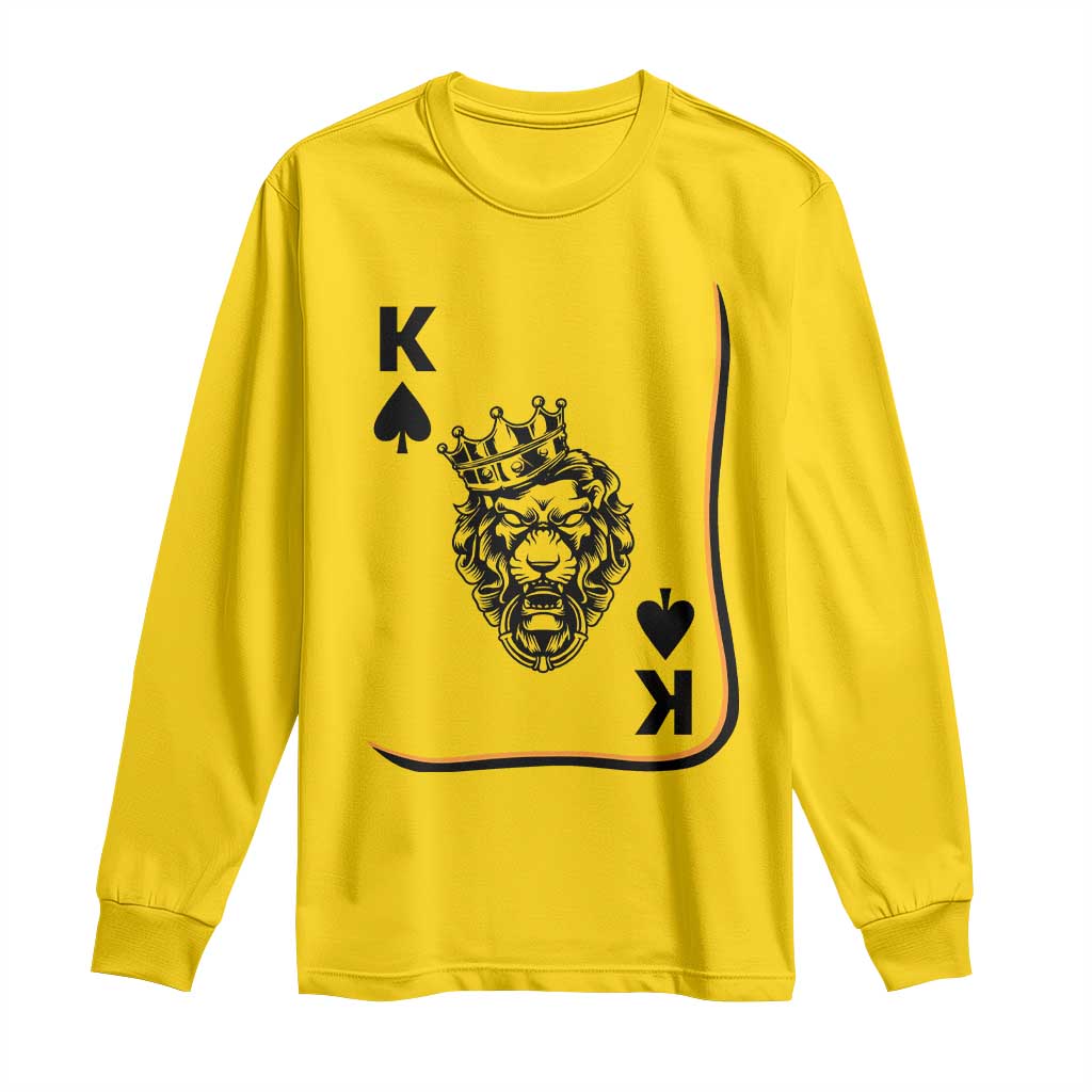 Black King Lion Long Sleeve Shirt African American Black History Month Gift TS12 Daisy Print Your Wear