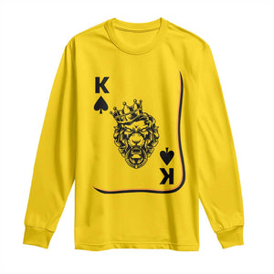 Black King Lion Long Sleeve Shirt African American Black History Month Gift TS12 Daisy Print Your Wear