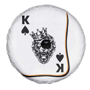 Black King Lion Spare Tire Cover African American Black History Month Gift TS12 Print Your Wear