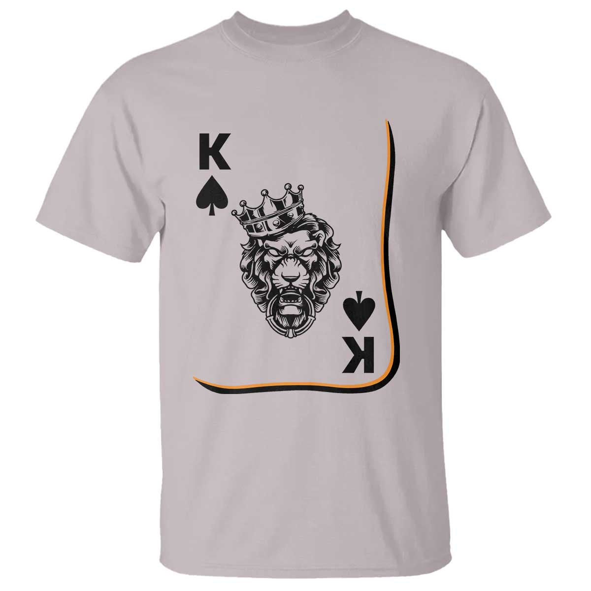 Black King Lion T Shirt African American Black History Month Gift TS12 Ice Gray Print Your Wear