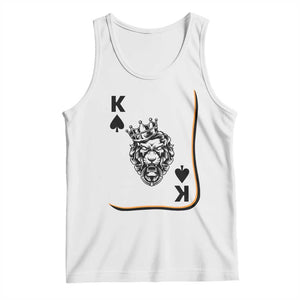 Black King Lion Tank Top African American Black History Month Gift TS12 White Print Your Wear