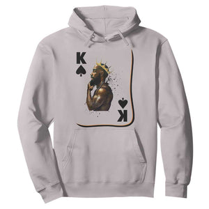King Of Spades Black Man Hoodie African American Men Pride TS12 Ice Gray Print Your Wear