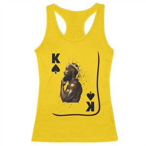 King Of Spades Black Man Racerback Tank Top African American Men Pride TS12 Daisy Print Your Wear