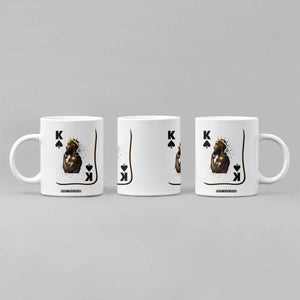 King Of Spades Black Man Coffee Mug African American Men Pride TS12 Print Your Wear