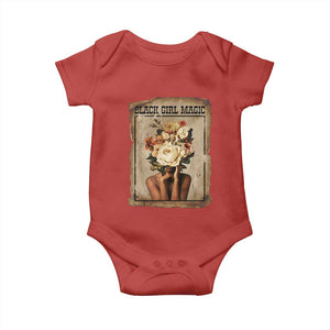 Black Girl Magic Baby Onesie Feminist Black Women In History TS12 Red Print Your Wear