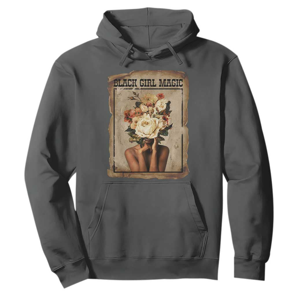 Black Girl Magic Hoodie Feminist Black Women In History TS12 Dark Heather Print Your Wear