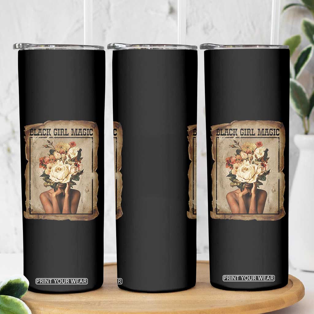 Black Girl Magic Skinny Tumbler Feminist Black Women In History TS12 Print Your Wear
