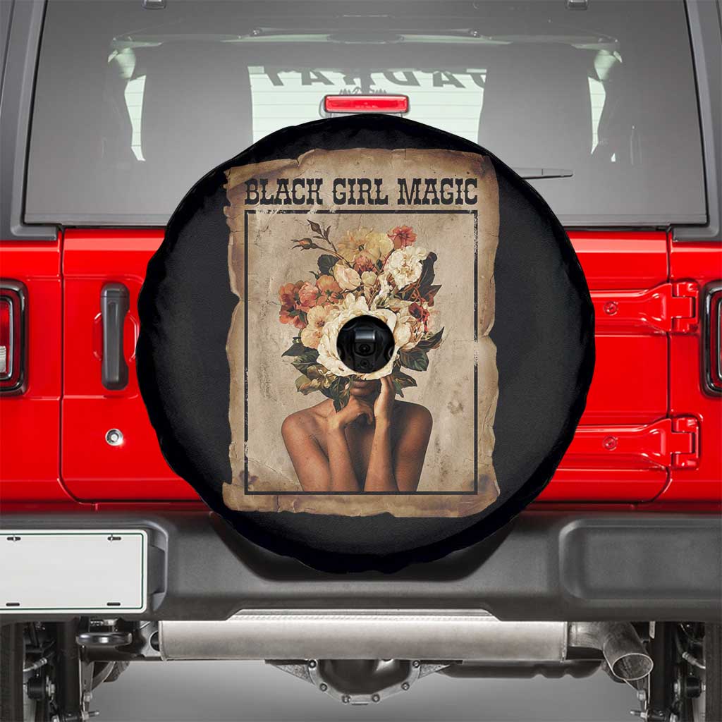 Black Girl Magic Spare Tire Cover Feminist Black Women In History TS12 Black Print Your Wear