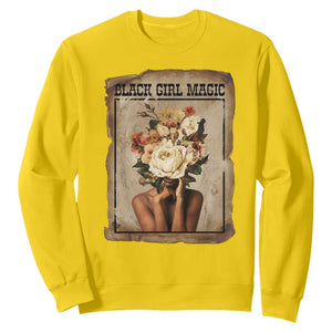 Black Girl Magic Sweatshirt Feminist Black Women In History TS12 Daisy Print Your Wear