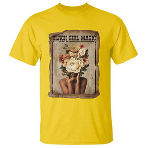 Black Girl Magic T Shirt Feminist Black Women In History TS12 Daisy Print Your Wear