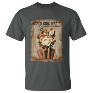 Black Girl Magic T Shirt Feminist Black Women In History TS12 Dark Heather Print Your Wear