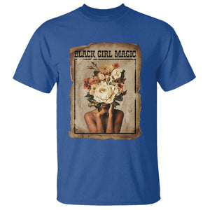 Black Girl Magic T Shirt Feminist Black Women In History TS12 Royal Blue Print Your Wear