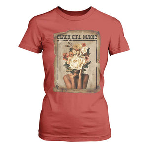 Black Girl Magic T Shirt For Women Feminist Black Women In History TS12 Red Print Your Wear