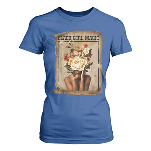 Black Girl Magic T Shirt For Women Feminist Black Women In History TS12 Royal Blue Print Your Wear