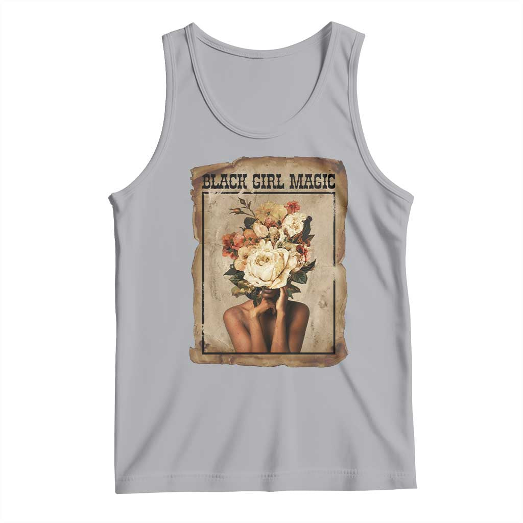 Black Girl Magic Tank Top Feminist Black Women In History TS12 Athletic Heather Print Your Wear