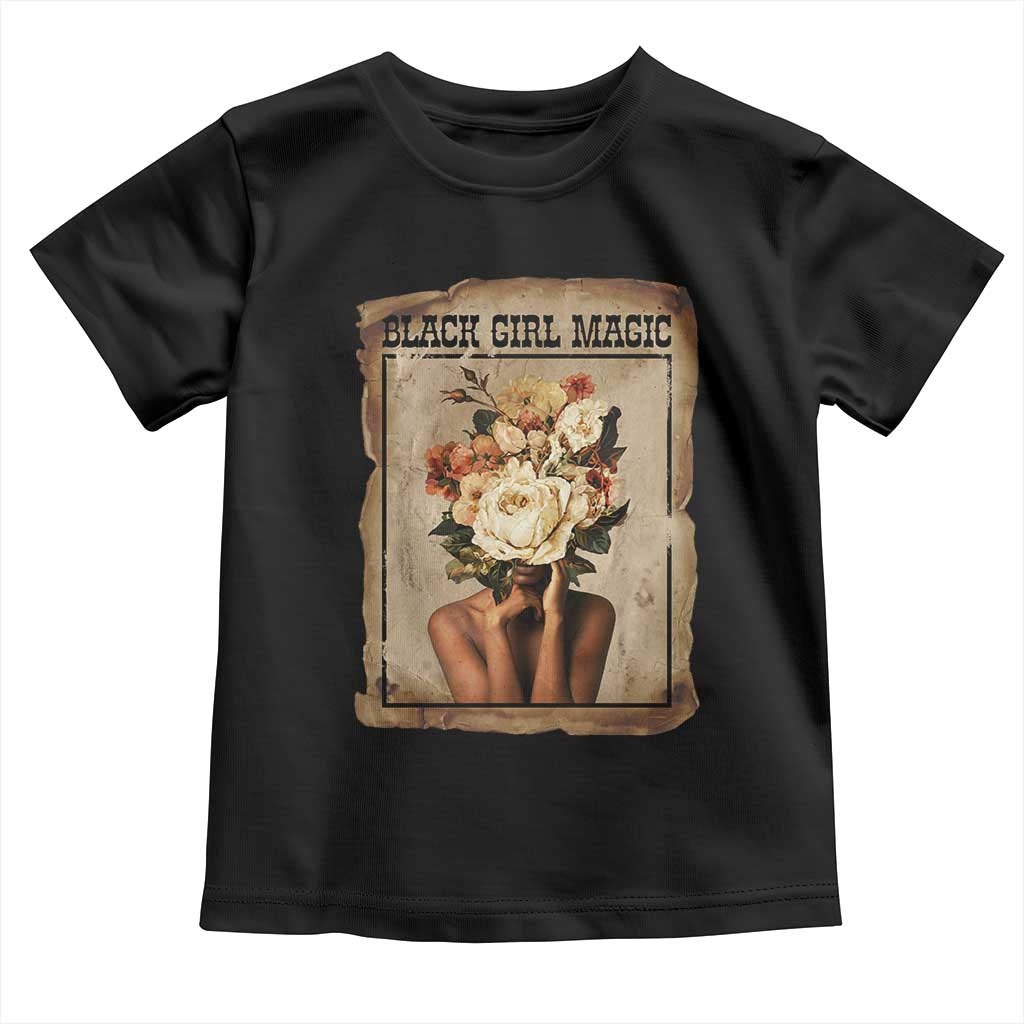 Black Girl Magic Toddler T Shirt Feminist Black Women In History TS12 Black Print Your Wear